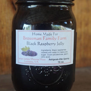 Brossman's Black Raspberry jelly